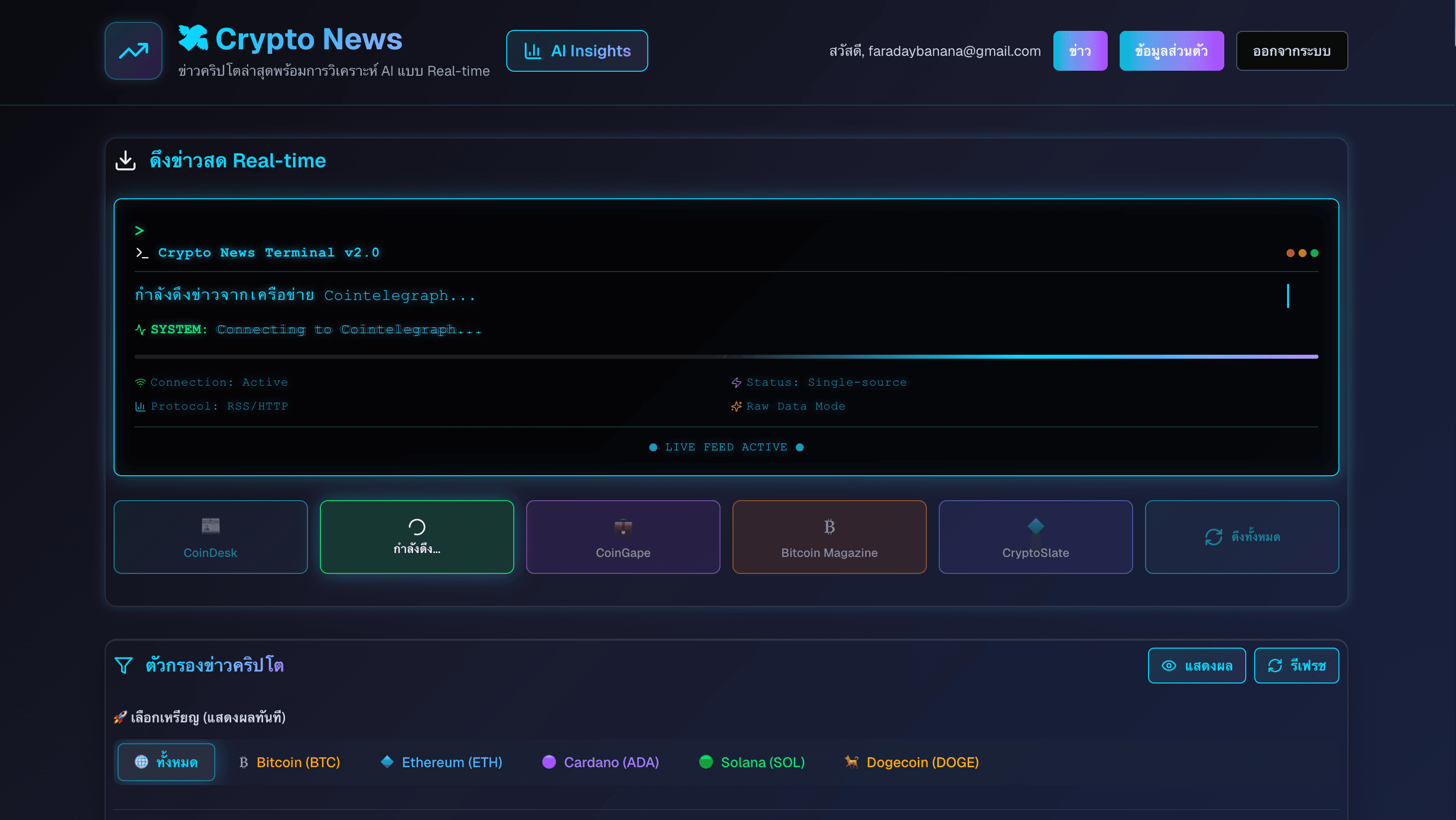 📰 Crypto News Analysis