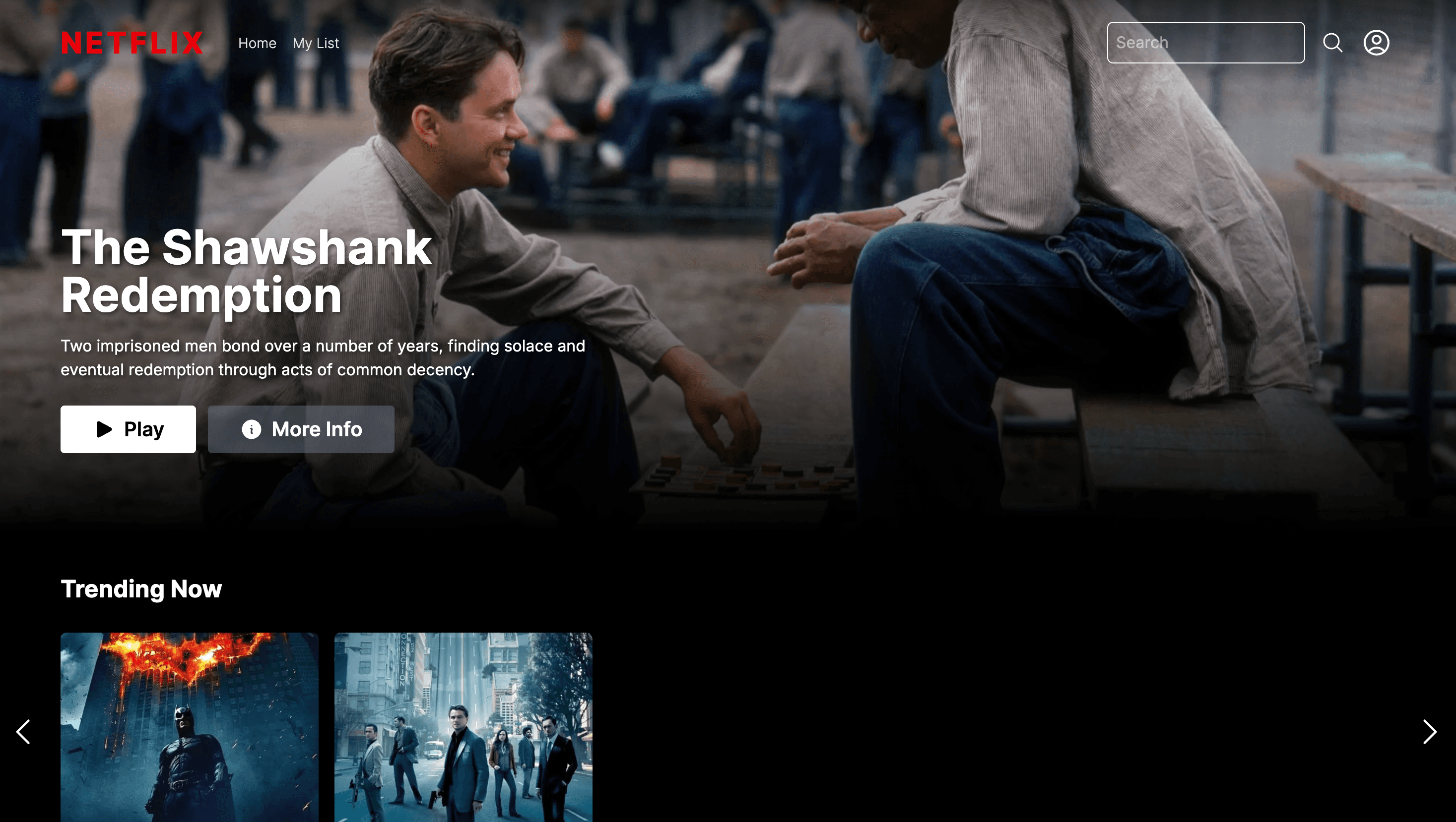 🎬 Netflix Clone